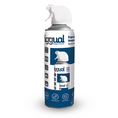 Iggual Spray Aire Comprimido 400 Ml Sac400
